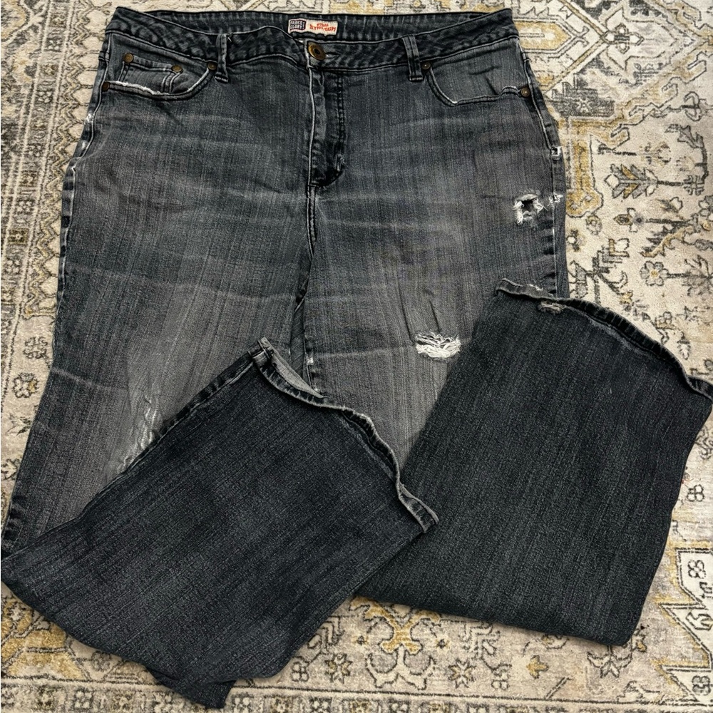 Faded Glory Men's Relaxed Black Jeans